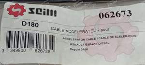 Câble accélérateur - RENAULT Espace II - 062673- thumb-3