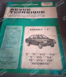 RTA for Renault 9 Phase 1 for RENAULT 9 / Alliance / Broadway / 11 / Encore (R9 / R11)