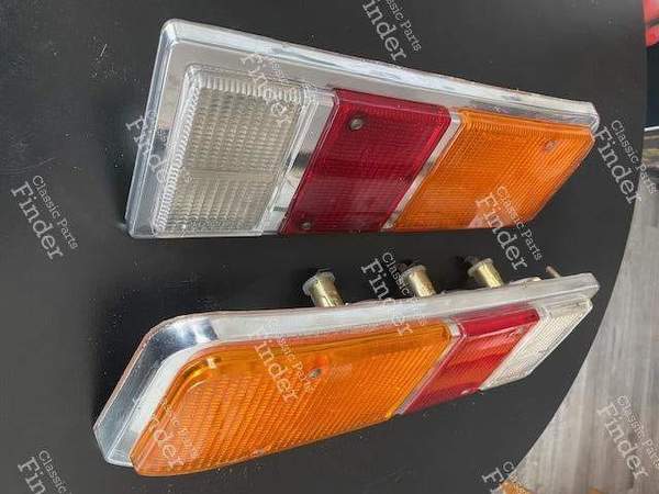 Set of 2 rear lights, right + left - RENAULT 16 (R16) - 8076D -  8076E / 638- 2
