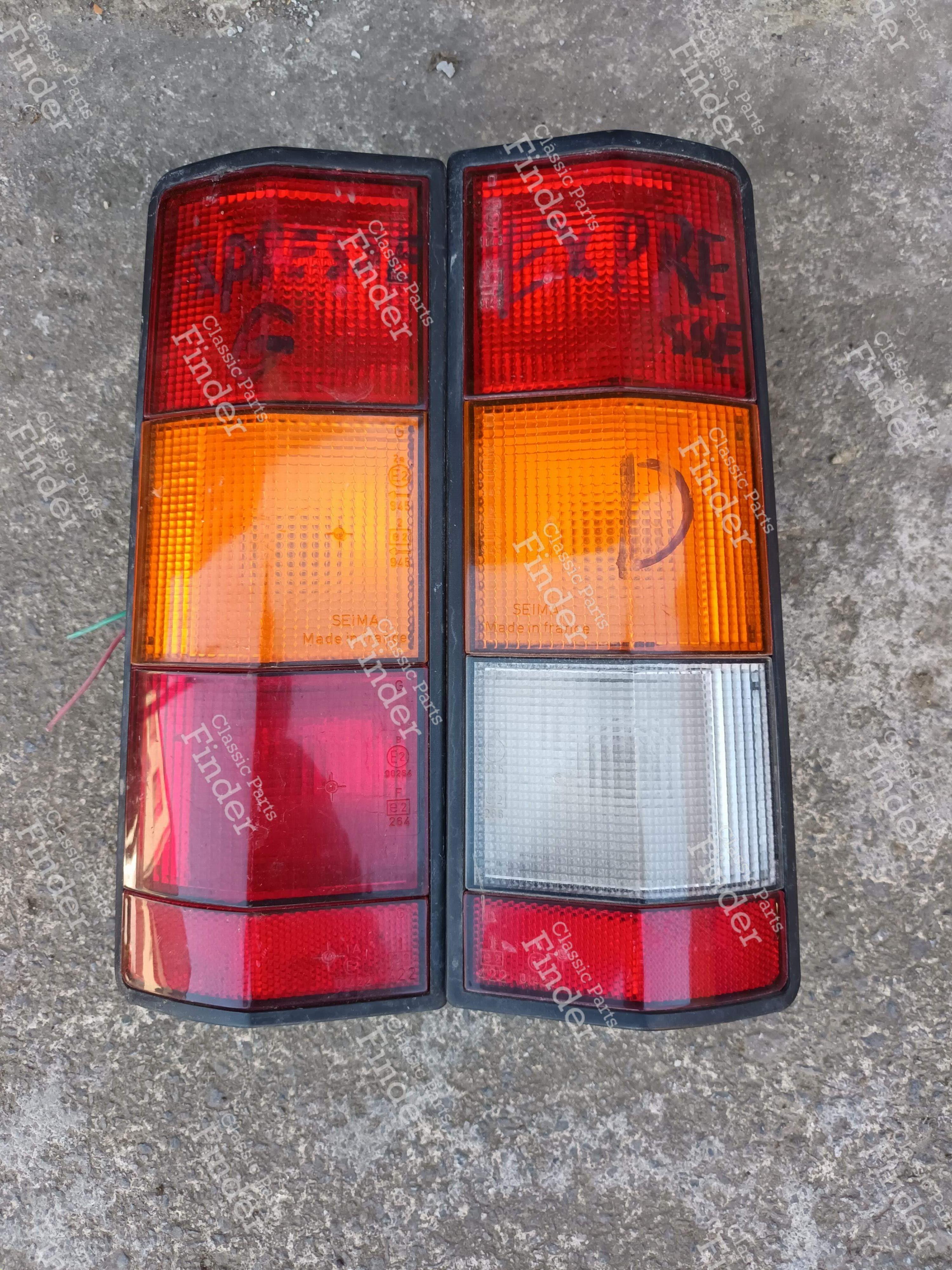 Express tail lights - RENAULT 5 (Supercinq) / Express / Rapid / Extra (R5)
