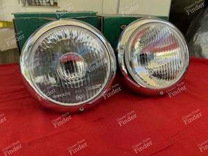 Pair of complete headlights - PEUGEOT 203 - Isoroute 413- thumb-7
