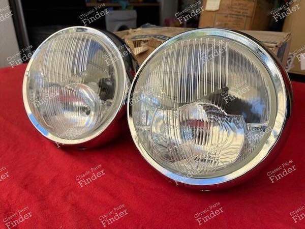 Pair of Amplilux headlights - PEUGEOT 404 - 1