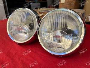 Pair of Amplilux headlights - PEUGEOT 404 - thumb-1