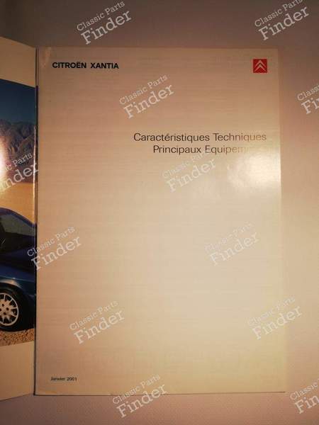 Sales brochure - 2000-2001 - CITROËN Xantia - 1