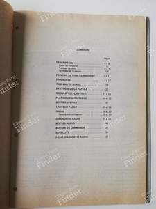 Manuel de réparation - 'Electronic' - RENAULT Fuego - 7711074155- thumb-2