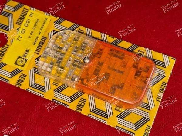 Left turn signal / pilot light cap - RENAULT 4 / 3 / F (R4) - 2076A / 7701021111- 2