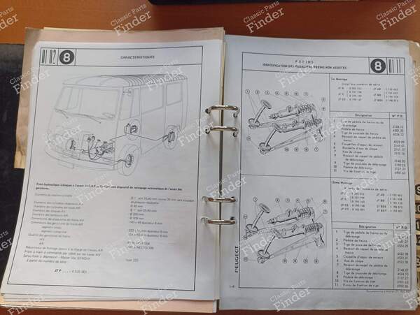 Manufacturer's Workshop Manual - PEUGEOT J7 - 5