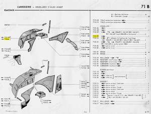 Right front fender lining - PEUGEOT 504 Coupé / Cabriolet - 712228- thumb-5