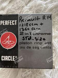 Set of new piston rings - RENAULT 14 (R14)