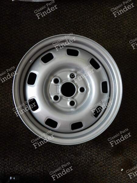 Silver steel wheel - VOLKSWAGEN (VW) T4 - 701601027B- 0