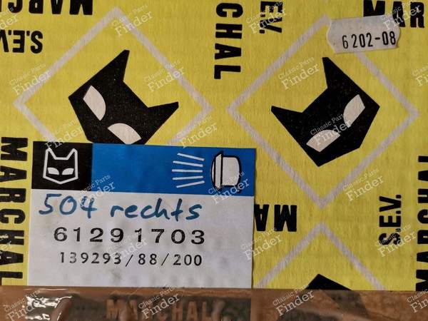 Scheinwerfer links - PEUGEOT 504 - 6202.08 / 61291703- 4