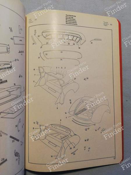 Ersatzteilkatalog Typ 300B - MERCEDES BENZ 300 (W186 / W189) - 2000-10-54- 5