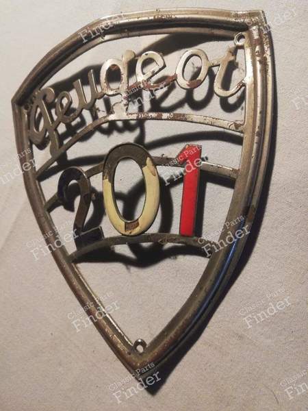 Aufnäher des Kühlergrills - PEUGEOT 201 - 3