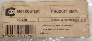 Câble de débrayage ajustage manuel - CITROËN Xantia - 101290- thumb-3