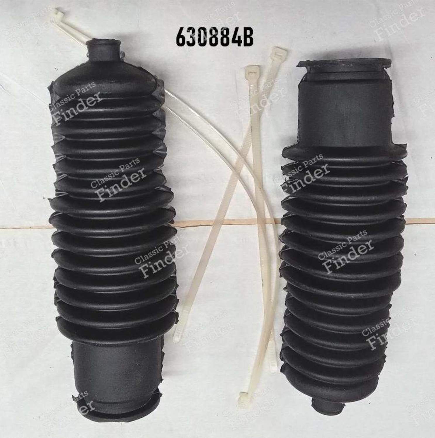 Kit Soufflets De Direction Pour Polaris RZR - 1 Paire - Remplace 5412013 - Caoutchouc Robuste - Protège Crémaillère De La Poussière