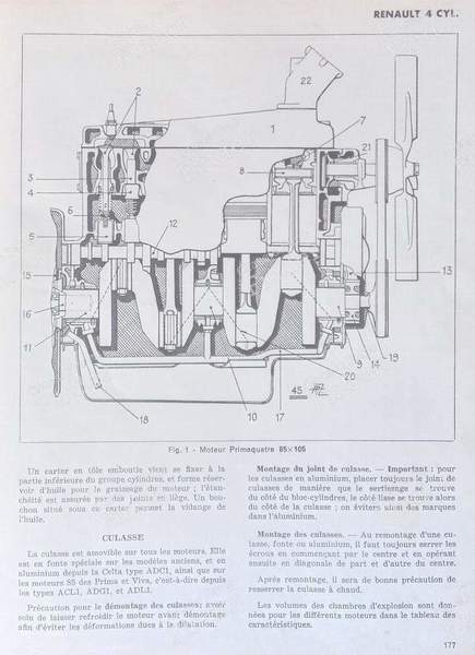 Technische Zeitschrift SERVICE 1939 - RENAULT Celtaquatre - 07/1939- 1