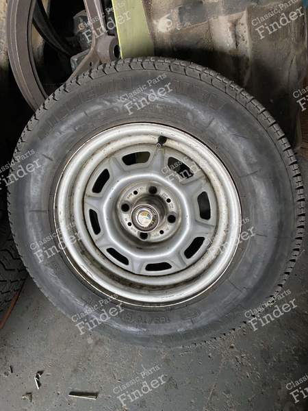 Original steel wheels - BMW 3 (E21) - 36111116- 0