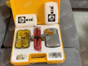 Cibié 35 Iode' set Chrome fog lamps - RENAULT 5 / 7 (R5 / Siete) - SAE 02- thumb-1