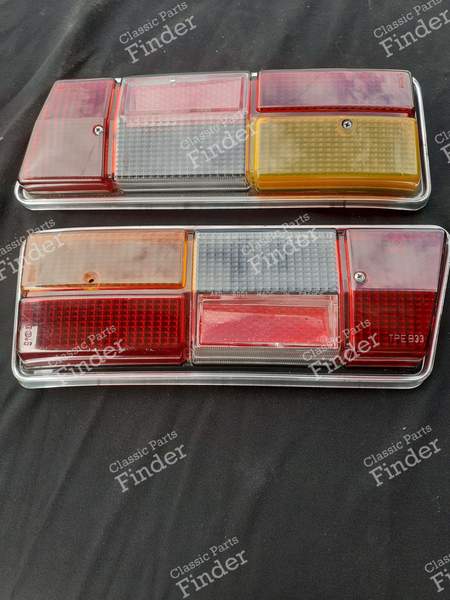 Taillight caps - Phase 2 - SIMCA-CHRYSLER-TALBOT 1100 / 1204 / VF - 6000 (D) / 6001 (G)- 0