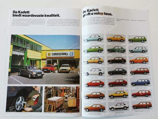 Brochure publicitaire Opel Kadett D - OPEL Kadett (D) - 7