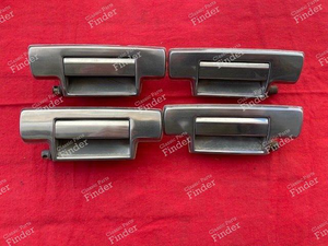 Four stainless steel exterior door handles, 1975 model - CITROËN DS / ID - thumb-0