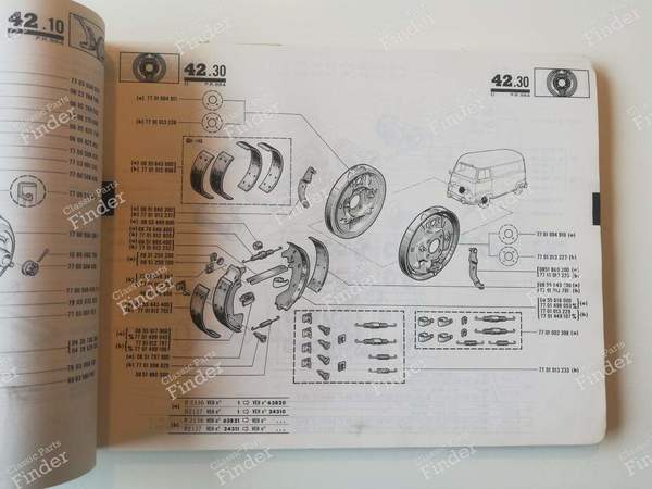 P.R. 884 - Ersatzteilkatalog - RENAULT Estafette / Hi-boy / Petit-Panel - 7701435674- 2