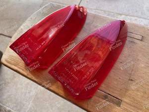 Pair of taillight caps - PEUGEOT 404 Coupé / Cabriolet - 12.720.718- thumb-1