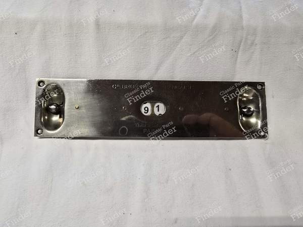 Rundenzähler, Rennwagen - BUGATTI Type 39 