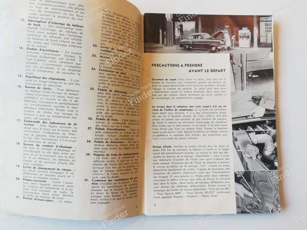 Manuel d'entretien - OPEL Olympia Rekord - OM-5317-F- 2