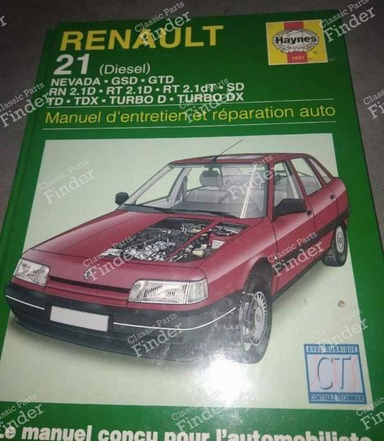RTA für Renault 21 Diesel - RENAULT 21 (R21)