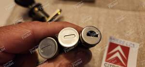 Set mit Schlüsselzylindern - CITROËN BX - 95588429 / 95570867 / 95573314- thumb-3
