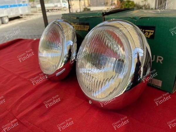 Pair of complete headlights - PEUGEOT 203 - Isoroute 413- 8