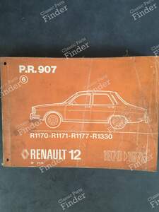 Ersatzteilhandbuch – PR 907 (6. Auflage) - RENAULT 12 / Virage (R12)