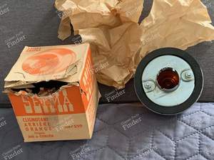 Orange "yoghurt pot" flashing tail light - CITROËN Ami 6 / Dynam - 599- thumb-2