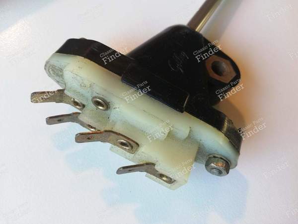 Headlight-code switch (gray stem) - PEUGEOT 404 Coupé / Cabriolet - 6240.57 (?)- 4