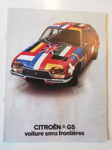 Brochure publicitaire - CITROËN GS / GSA
