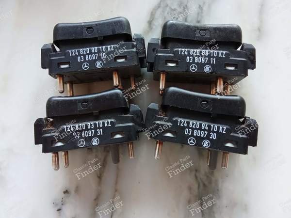 Window regulator switch - MERCEDES BENZ E (W124) - A1248209010- 1