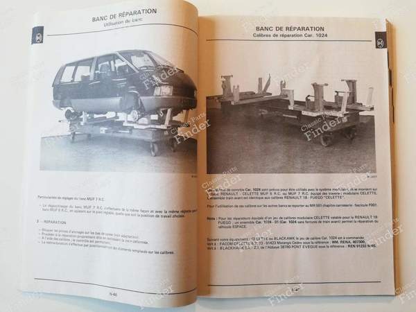 Repair manual - M.R. 272 (Carrosserie) - RENAULT Espace I - 7711076381- 4