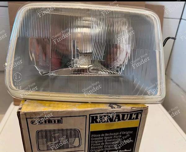 Pair of headlights - RENAULT 5 / 7 (R5 / Siete) - 470150 / 061736 (D) / 470149 / 061735 (G)- 1