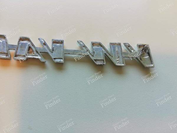 Trunk sign for Variant L - VOLKSWAGEN (VW) 1500 / 1600 (Typ 3) - 361853687G- 7