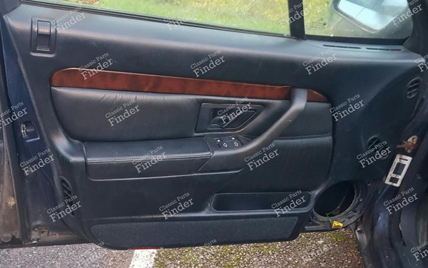 Upholstery + door panels + armrest - Black leather  - Exclusive version - CITROËN XM - 9