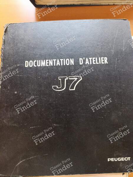 Manufacturer's Workshop Manual - PEUGEOT J7 - 0