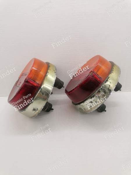 2 rear lights - SIMCA 900 / Simc'4 / 1000 / 1005 / 1006 / 1118 /Abarth 1150 - SAE B 63 SAE ST 63- 1