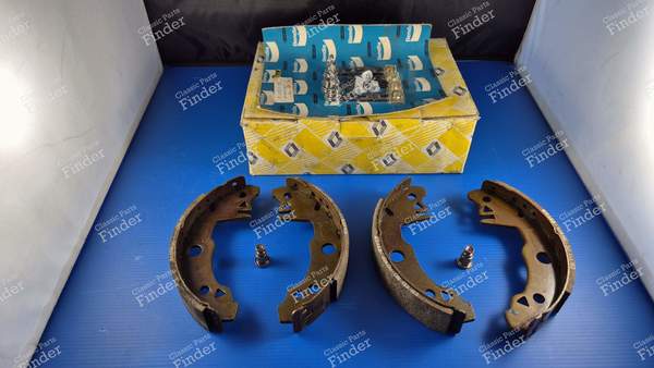 Satz von 4 Bremsbacken für hintere Trommelbremsen - 180X30MM - RENAULT 4 / 3 / F (R4) - 7701201482- 1