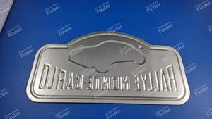 Official Plaque for the 77th MONTE CARLO RALLY 2009 - PEUGEOT 207 - thumb-1