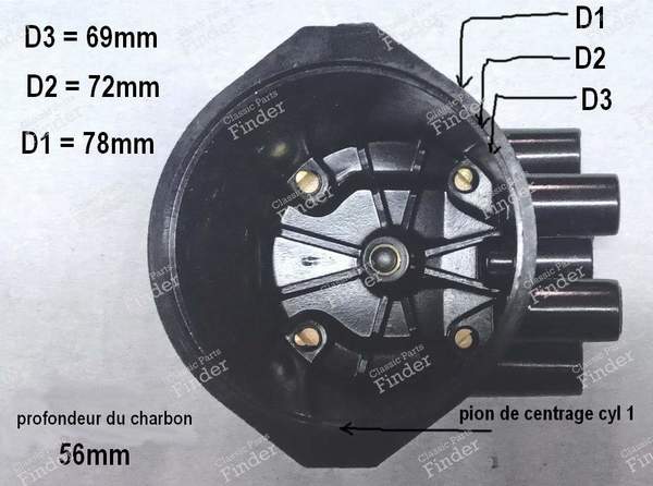 Anzündkopf - AUTOBIANCHI A112 - E833- 1