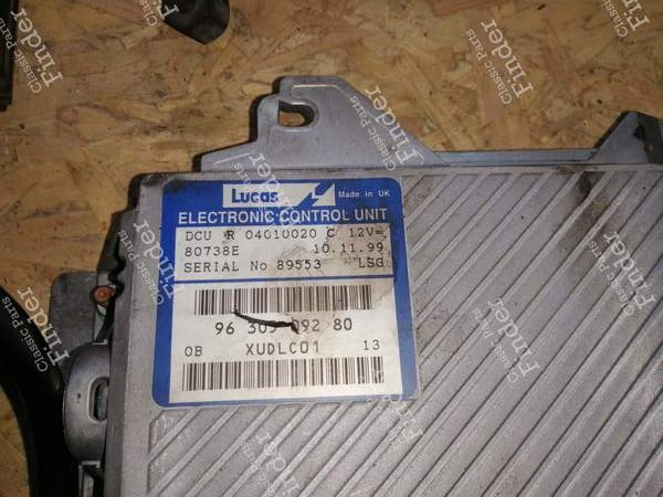 Lucas injection pump + injectors + ECU - CITROËN XM - 9630509280 / XUDLC01- 5