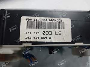 Zählerblock - VOLKSWAGEN (VW) Golf II / Jetta - 191919033LS / 193919059A- thumb-2