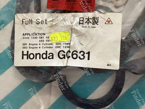 Complete Engine gasket set - HONDA Civic / Ballade - GC631- 3