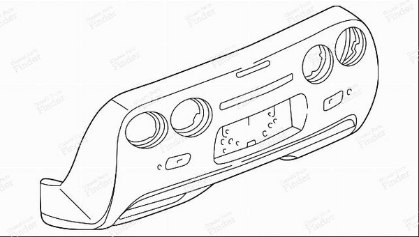 CHEVROLET Corvette C5 - Heckschürze - CHEVROLET Corvette C5 - OEM: 10433081- 9